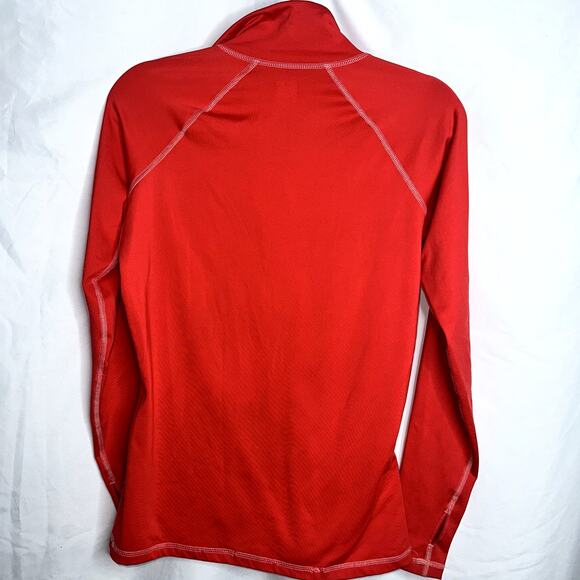 Nike Pro Womens Size Large Pink Dri Fit 1/2 Zip Long Sleeve Jacket - Picture 4 of 6